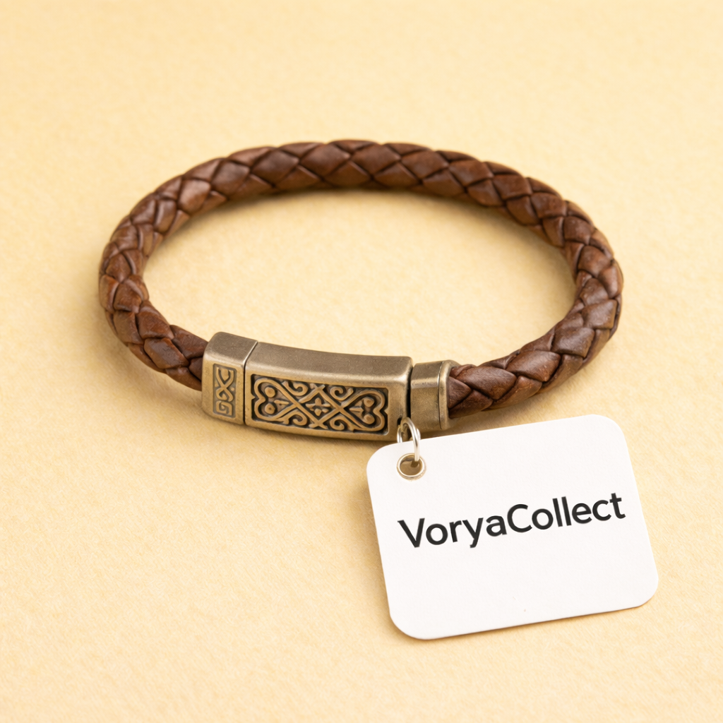 Pulsera Cuero Trenzado